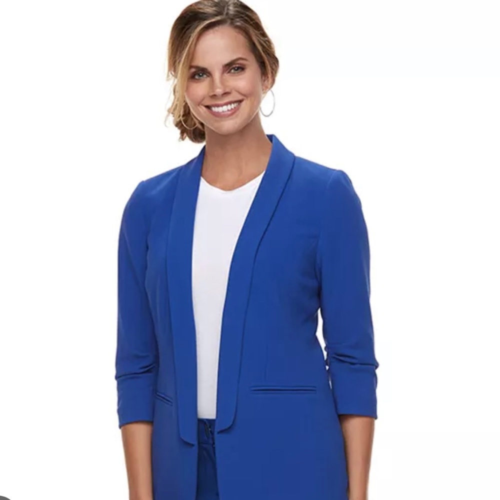 Blue blazer